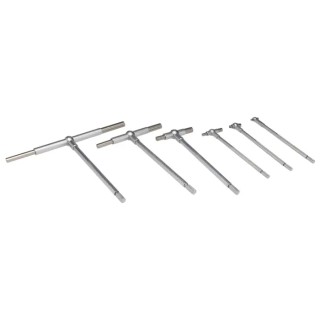 RS PRO Telescopic Bore Gauge Chrome 6 Piece Set 8mm to 150mm 230-0111