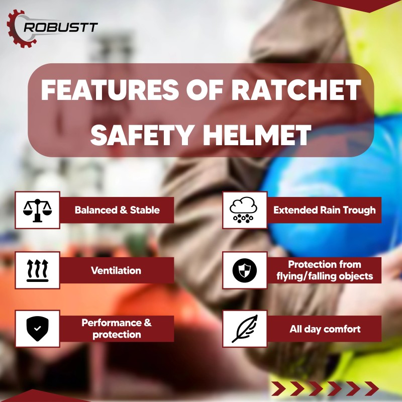 Buy Robustt X Shree JEE Safety Helmet Ratchet Yellow Pack Of 10