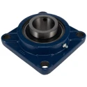 SKF 4 Hole Cylindrical Flange Bearing Unit 50.8 mm ID, Steel, Set Screw Locking, 3000 rpm UCF 211-32