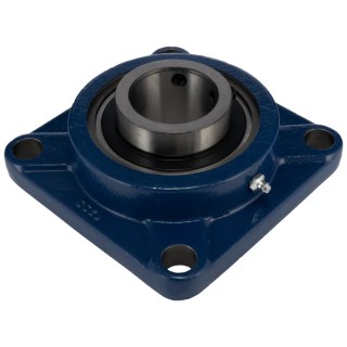 SKF 4 Hole Cylindrical Flange Bearing Unit 50.8 mm ID, Steel, Set Screw Locking, 3000 rpm UCF 211-32