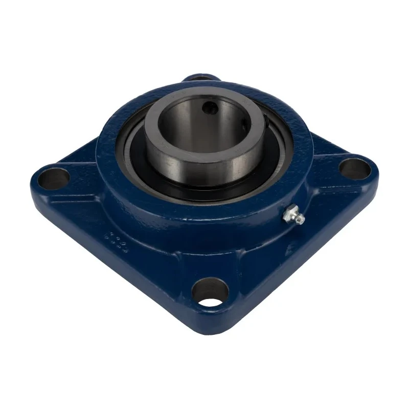 SKF 4 Hole Cylindrical Flange Bearing Unit 50.8 mm ID, Steel, Set Screw Locking, 3000 rpm UCF 211-32
