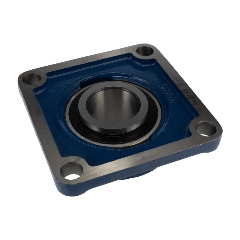 SKF 4 Hole Cylindrical Flange Bearing Unit 50.8 mm ID, Steel, Set Screw Locking, 3000 rpm UCF 211-32