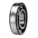SKF Single Row Deep Groove Ball Bearing 65 mm ID, 140 mm OD, 33 mm Race Width, Sheet Metal Cage, Steel Balls 6313