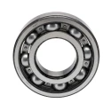 SKF Single Row Deep Groove Ball Bearing 65 mm ID, 140 mm OD, 33 mm Race Width, Sheet Metal Cage, Steel Balls 6313