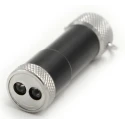 RS PRO LED Keyring Torch Black 10 lm, 53 mm 219-8136