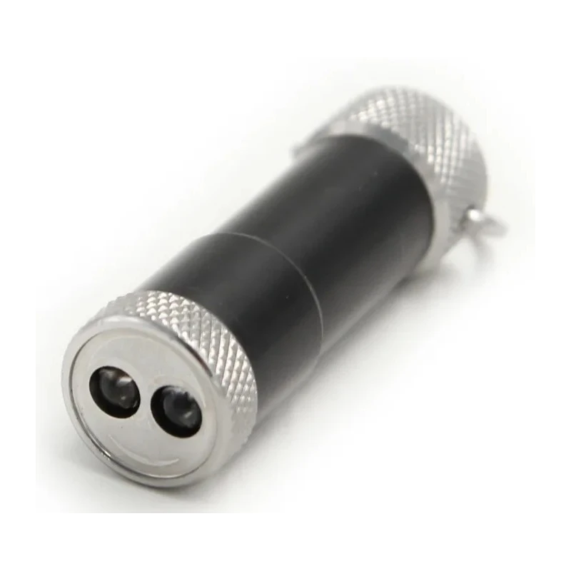 RS PRO LED Keyring Torch Black 10 lm, 53 mm 219-8136
