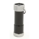 RS PRO LED Keyring Torch Black 10 lm, 53 mm 219-8136