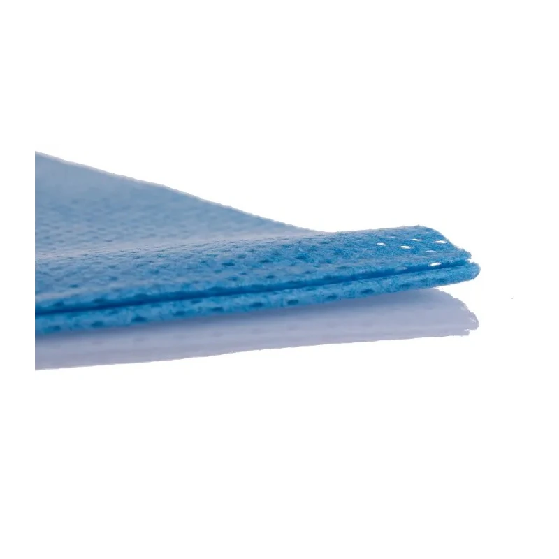 EcoTech Hygiene HD Blue Polyester Cloths for General Cleaning, Food and Industrial Applications, Dry Use HWT 01 B PLAIN
