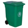 RS PRO 360L Green Flip Polyethylene Waste Bin 221-1598