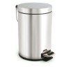 RS PRO 3L Chrome Pedal Stainless Steel Waste Bin 221-1601