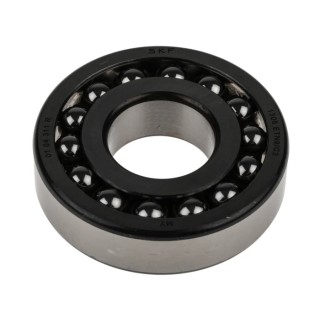 SKF Self-Aligning Ball Bearing 30 mm Inside Diameter 72 mm Outside Diameter 19 mm Race Width Non-Metallic Cage 1306 ETN9/C3