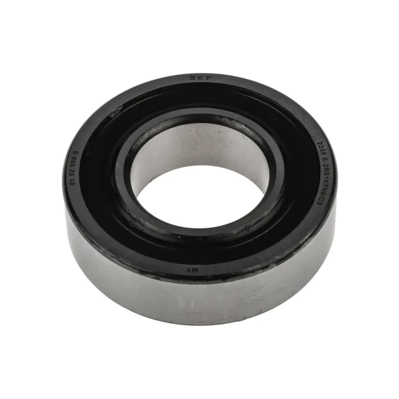 SKF Self-Aligning Ball Bearing 40 mm Inside Diameter 80 mm Outside Diameter 23 mm Race Width Non-Metallic 2208 E-2RS1KTN9/C3