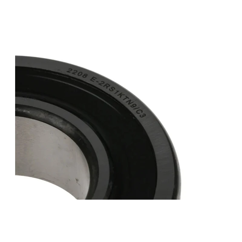 SKF Self-Aligning Ball Bearing 40 mm Inside Diameter 80 mm Outside Diameter 23 mm Race Width Non-Metallic 2208 E-2RS1KTN9/C3
