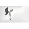 Durable Aluminium Tablet Stand Clamp for Tablets 7" to 13", Tilt Adjustable, Anti-Theft, Germany 893123