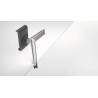 Durable Aluminium Tablet Stand Clamp for Tablets 7" to 13", Tilt Adjustable, Anti-Theft, Germany 893123