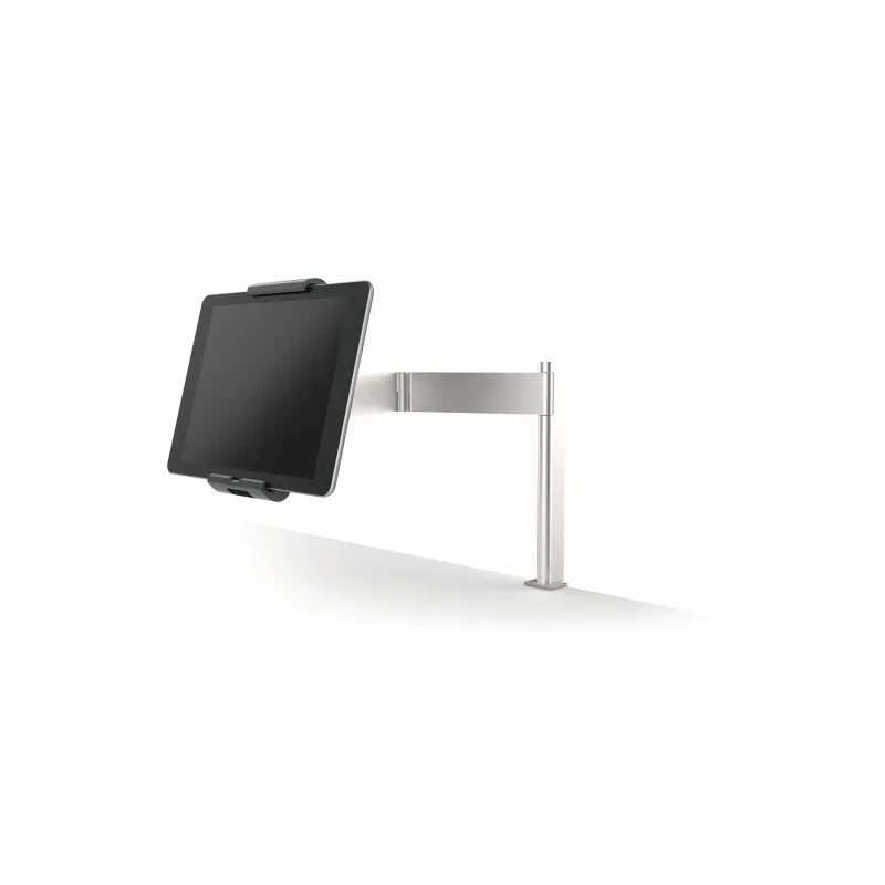 Durable Aluminium Tablet Stand Clamp for Tablets 7" to 13", Tilt Adjustable, Anti-Theft, Germany 893123