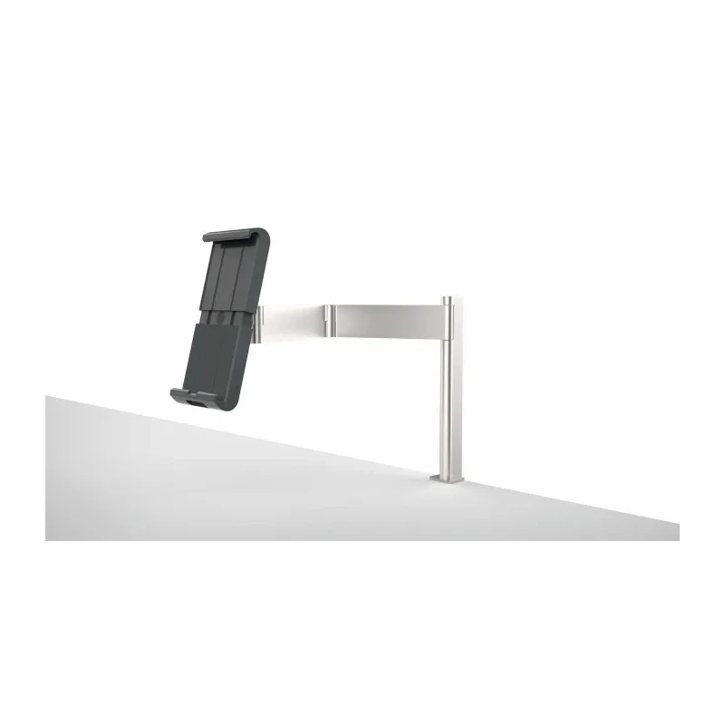 Durable Aluminium Tablet Stand Clamp for Tablets 7" to 13", Tilt Adjustable, Anti-Theft, Germany 893123