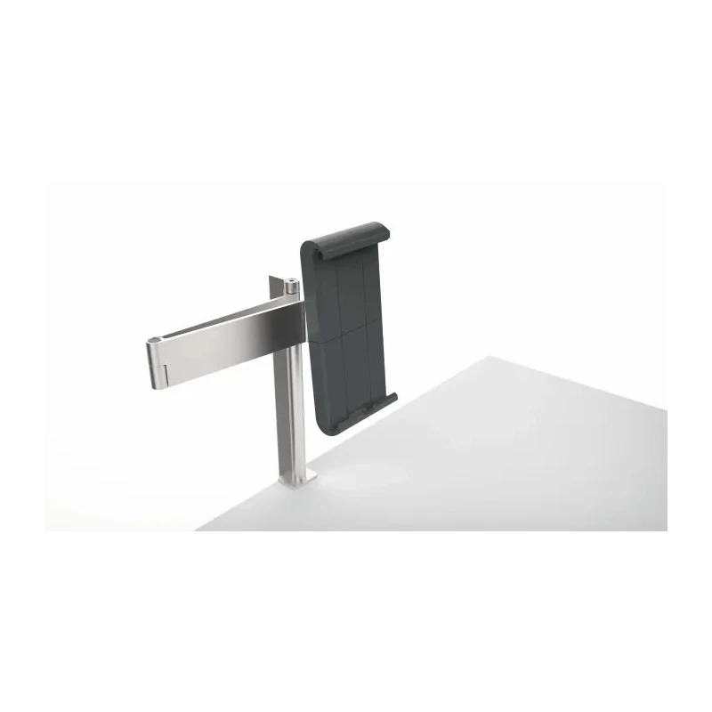 Durable Aluminium Tablet Stand Clamp for Tablets 7" to 13", Tilt Adjustable, Anti-Theft, Germany 893123