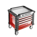 Facom 4 Drawer Wheeled Tool Trolley Red, 814mm Length, 580mm Width, 696mm Height JET.CR4M3APF