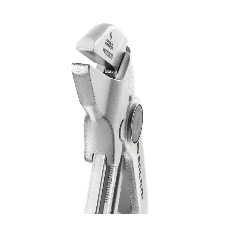 Facom Chrome Vanadium Steel Bi-Material Handle Plier Wrench 250mm Overall PWF250CPEPB
