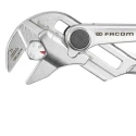 Facom Chrome Vanadium Steel Bi-Material Handle Plier Wrench 250mm Overall PWF250CPEPB