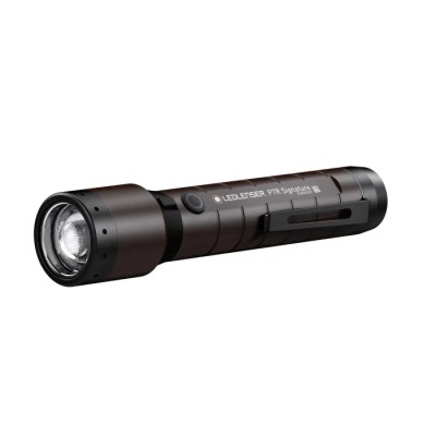LEDLENSER Black Aluminium Alloy Rechargeable LED Torch 2000 lm 330m Beam Distance P7R SIGNATURE