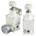 RS PRO Pneumatic Regulator G 1/4 Precision Pressure Range 0.005 to 0.2 Mpa Aluminium Body RS-PRO-235-1137