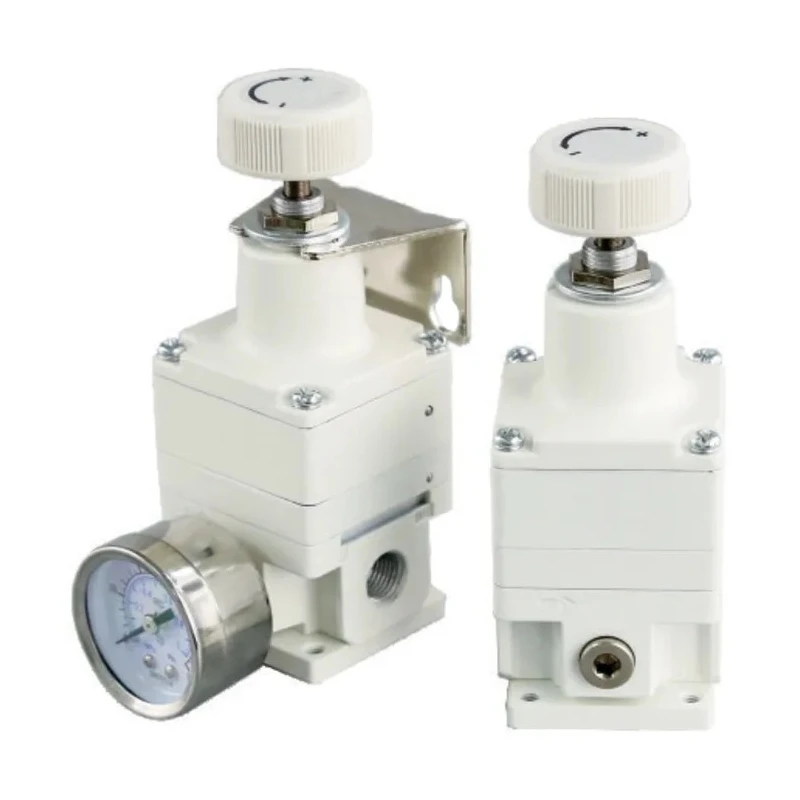 RS PRO Pneumatic Regulator G 1/4 Precision Pressure Range 0.005 to 0.2 Mpa Aluminium Body RS-PRO-235-1137