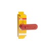 ABB Yellow and Red Rotary Handle 100 mm for OS Series Switch 1SCA022778R6500