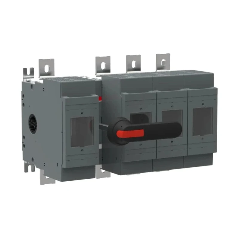 ABB Enclosed 4-Pole Fuse Switch Disconnector 800 A Switching Current, 710 kW, Series 1SCA Model 1SCA022837R5160