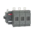 ABB Fuse Switch Disconnector 3-Pole 250 A Lug Terminal Series 1SCA Mechanical Fuse Size 0-1 1SCA022860R3050 OS250DS03