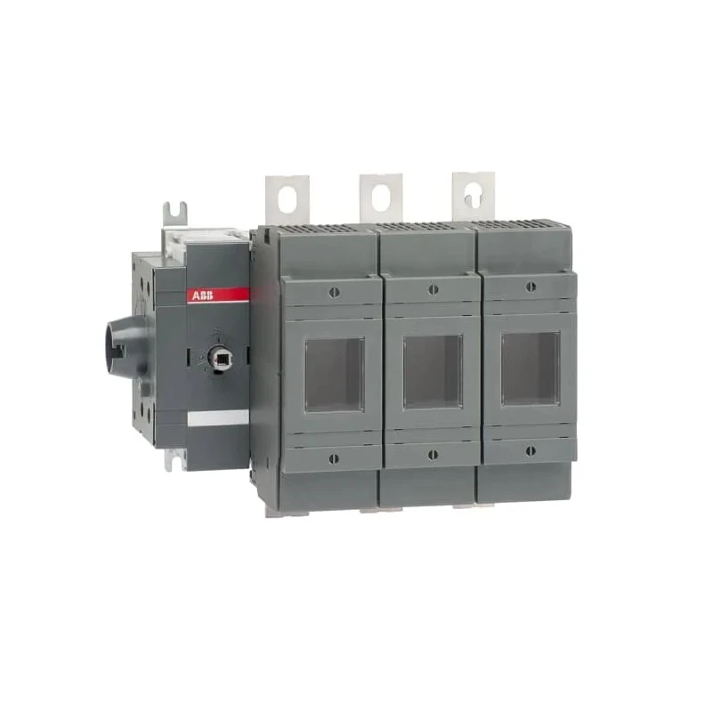ABB Fuse Switch Disconnector 3-Pole 250 A Lug Terminal Series 1SCA Mechanical Fuse Size 0-1 1SCA022860R3050 OS250DS03