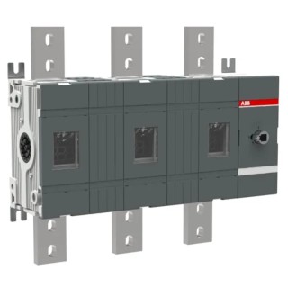 ABB 3-Pole Surface Mount Switch Disconnector IP00 OT Series 0A 454.5mm Width 167mm Length 167mm Depth 