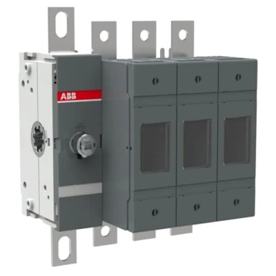 ABB Switch Disconnector & Isolator 4-Pole Enclosed Base Mount 160A Switching Current 200A Fuse Current 1SCA123904R1001