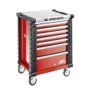 Facom 7 Drawer Wheeled Roller Cabinet Tool Chest with Centralized Key Lock JET.7M3APF