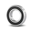 RS PRO Single Row Deep Groove Ball Bearing 16 mm ID, 35 mm OD, Sealed, Steel Cage and Ball Material 234-6895