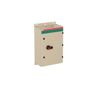ABB 3-Pole Screw Mount Switch Disconnector OT Series, IP65, 200A, 110 kW, Black Handle, IEC 60947-1 