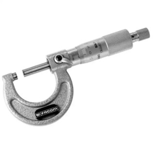 Facom External Micrometre with ±0.01 mm Accuracy 806.F
