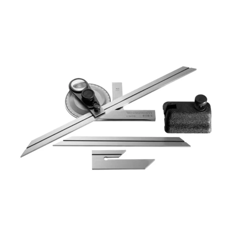 Facom Vernier Metric Bevel Precision Protractor 315 mm Stainless Steel Blade 813B.S