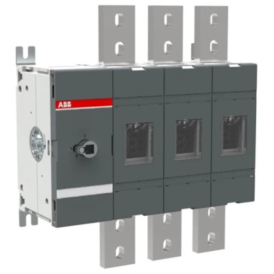 ABB 3-Pole Screw Mount Switch Disconnector OT Series IP00 0A 334.5mm Width 145.5mm Length 145.9mm Depth 