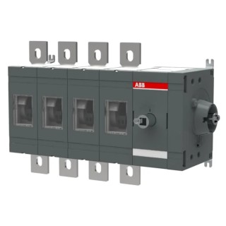 ABB 4-Pole Screw Mount Switch Disconnector 1000V Rated Operational Voltage IP00 OT Series
