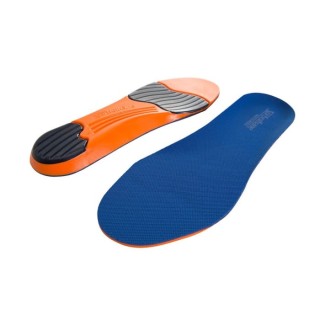 Impacto Unisex Safety Insole Black Orange Polyurethane Size UK 9/10 ERINWRK-E