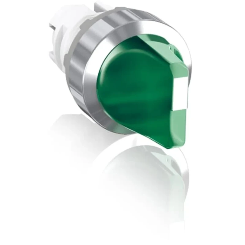 ABB Series 3 Position Illuminated Selector Switch Head, 22.5 mm Cutout, Maintained Operation, IP66, Chrome Plastic M3SS3