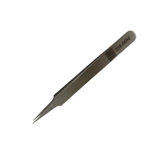 RS PRO 110mm Low Carbon Austenitic Steel Sharp Tweezer 238-0696