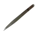 RS PRO Low Carbon Austenitic Steel Flat Tweezer 135mm 238-0686