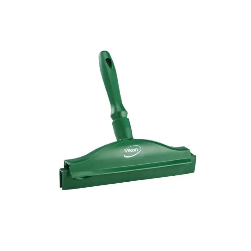 Vikan Green Squeegee, 95 mm Height x 70 mm Width x 250 mm Depth, Polypropylene and Thermoplastic Elastomer Rubber 77112