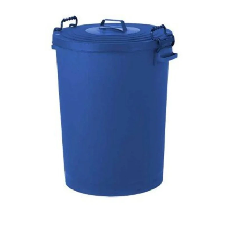 Hill Brush Hillbrush 110L Red Snap-On Polypropylene Dustbin PD110R