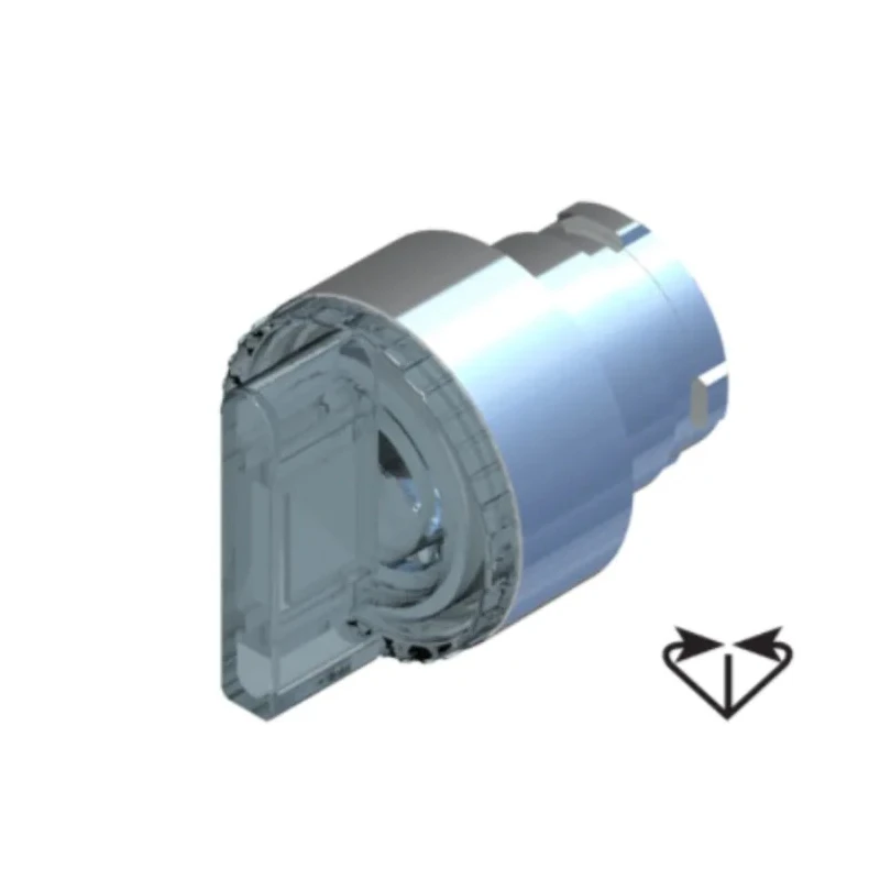 RS PRO 3 Position Illuminated Selector Switch Head 22.5 mm Cutout Transparent Handle IP65 238-3917