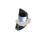 RS PRO Selector Switch Short Lever Actuator 1 NO Contact 22.5 mm Cutout Diameter Maintained Operation 238-3950