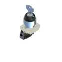 RS PRO Key Selector Switch 1 NO Contact 22.5 mm Cutout Diameter 2 Positions Maintained Operation 238-3957